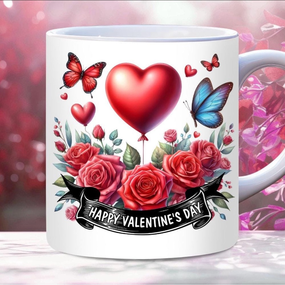 Valentines Day Coffee Mug 11oz !!